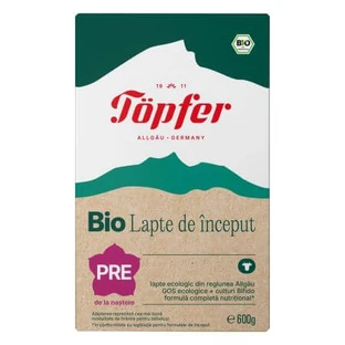 Milchpulver Bio Pre, 600 g, Topfer