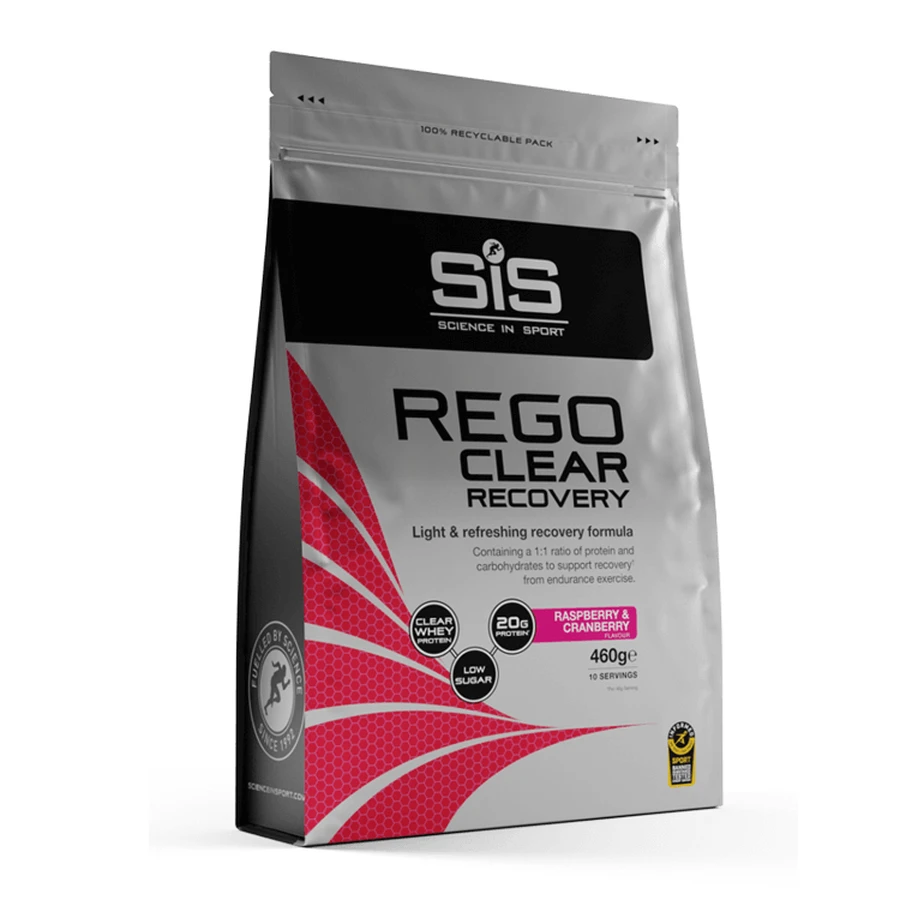 Proteinpulver mit Himbeer- und Cranberry-Geschmack Sis Rego Clear Recovery, 460 g, Science In Sport