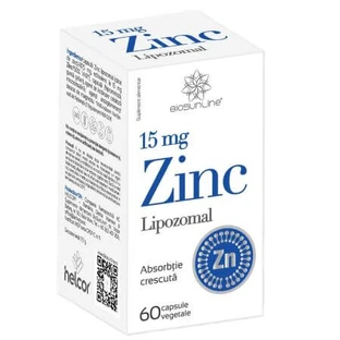 Lipozomaal zink, 15 mg, 60 plantaardige capsules, BioSunLine
