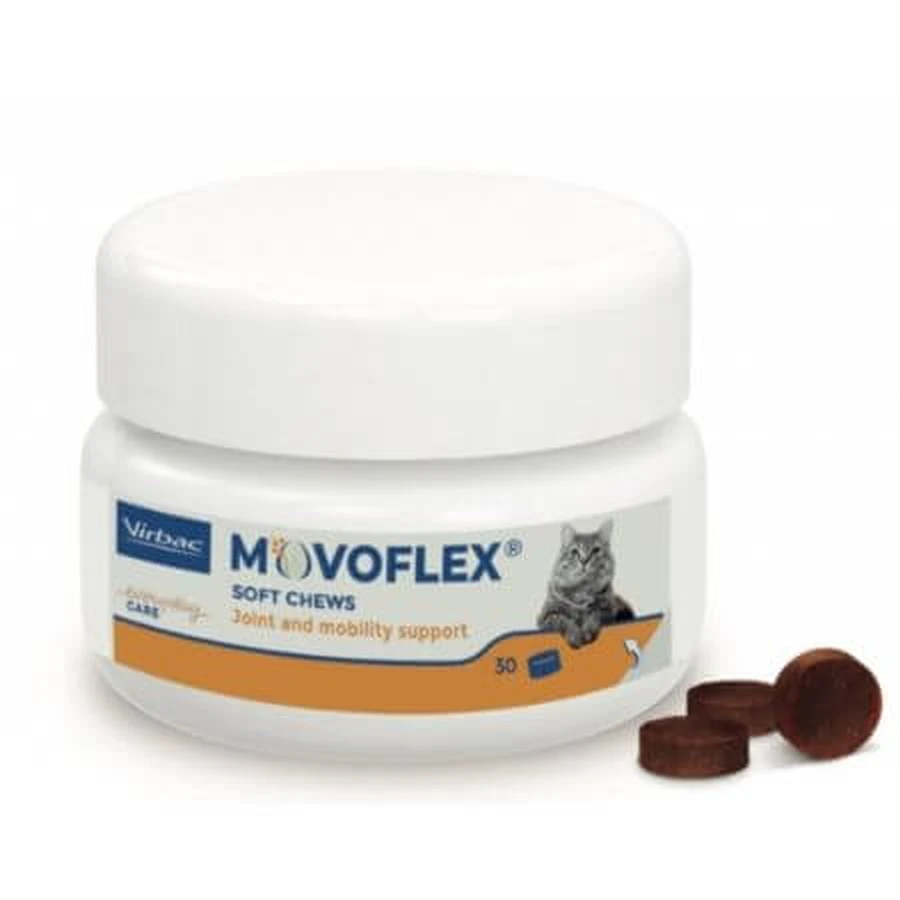 Movoflex zachte kauwtabletten kat, 30 kauwtabletten, Virbac