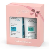 Hydra Filler Moisturizing Serum 30 ml + Cleansing Gel 150 ml Good Skin, Cosmetic Plant