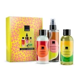 Set Douchegel Bamboozie Cocktail, 150ml + Body Spray Choco Tuberose, 200ml + Body Lotion Peppery Peaches, 150ml, Perfect Nonsense, Avon