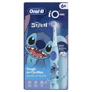 Cepillo de dientes eléctrico para mayores de 6 años iO Kids Disney Stitch, 1 pieza, Oral-B