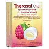 Kauwtabletten met frambozensmaak Therasal Oral, 12 tabletten, Vedra