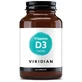 Vitamin D3 2000 IU, 60 capsules, Viridian