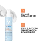 Moisturizing face and body moisturizing spray with sun protection SPF 50 Capital Soleil Soleil UV Aqua, 200 ml, Vichy