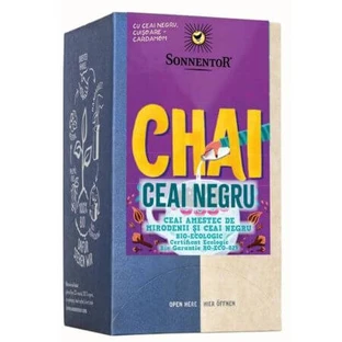 Chai zwarte thee, 18 doses, Sonnentor