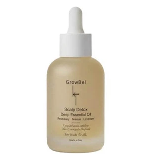 Huile pour cuir chevelu et cheveux GrowBel Scalp Detox Deep Essential Oil, 50 ml, KT Milano