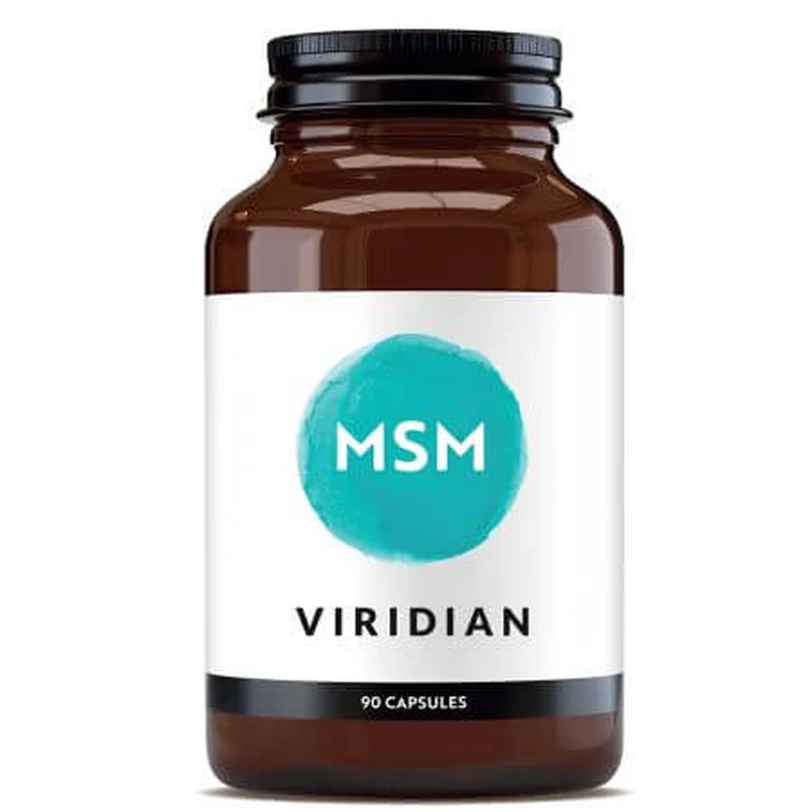 MSM 750 mg, 90 capsules, Viridian