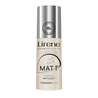 Fond de teint matifiant Sand 205 City Matt, 30 ml, Lirene