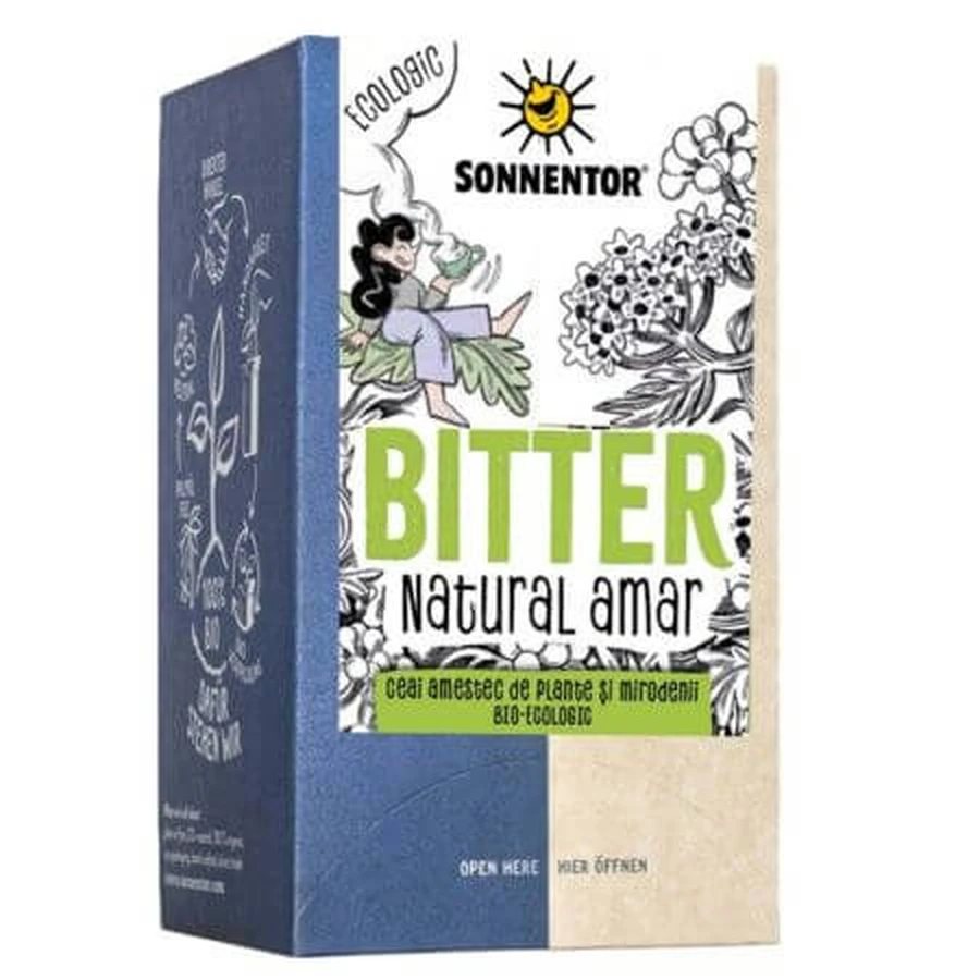 Tisana amarga, 18 dosis, Sonnentor