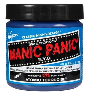 Coloration semi-permanente Atomic Turquoise Atomic Turquoise, 118 ml, Manic Panic