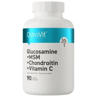 Glucozamine + Chondroitin + MSM + Vitamin C, 90 tablets, OstroVit
