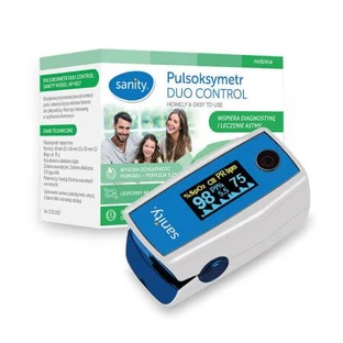 Pulsoximeter Duo Control OLED Bildschirm, 1 Stück, Sanity
