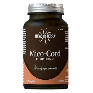 Pilzextrakt Cordyceps Sinensis Mico Cord, 70 Kapseln, Hifas da Terra