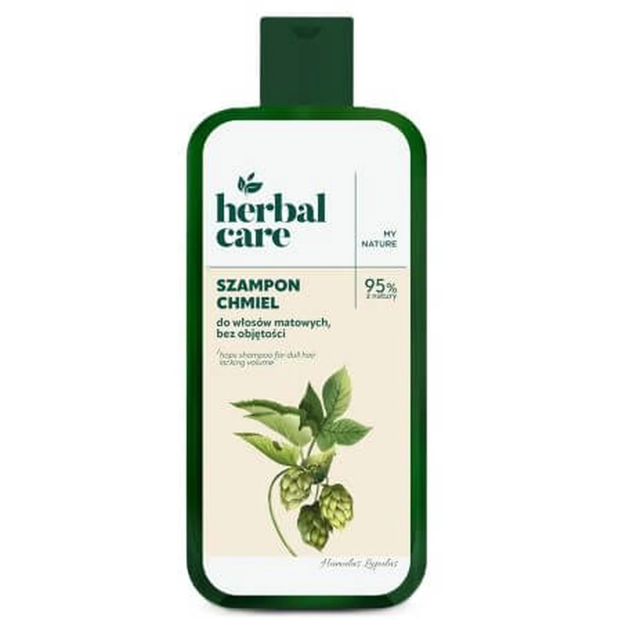 Shampoo mit Hopfenextrakt für stumpfes und volumenloses Haar Herbal Care, 330 ml, Farmona