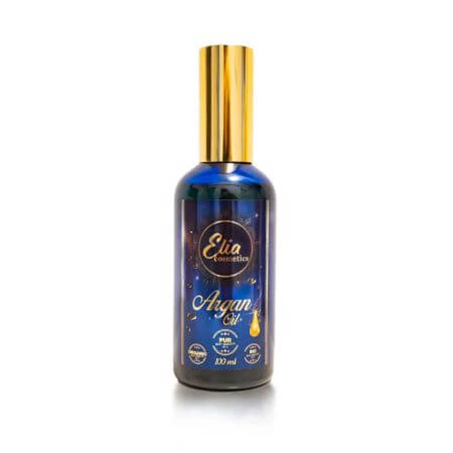 Biologische arganolie voor huid, haar en nagels, 100 ml, Elia Cosmetics