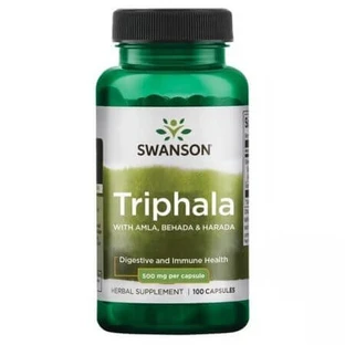 Triphala with Amla, Behada and Harada, 100 capsules, Swanson