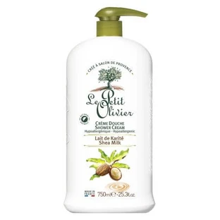 Gel de ducha crema de leche de karité, 750 ml, Le Petit Olivier