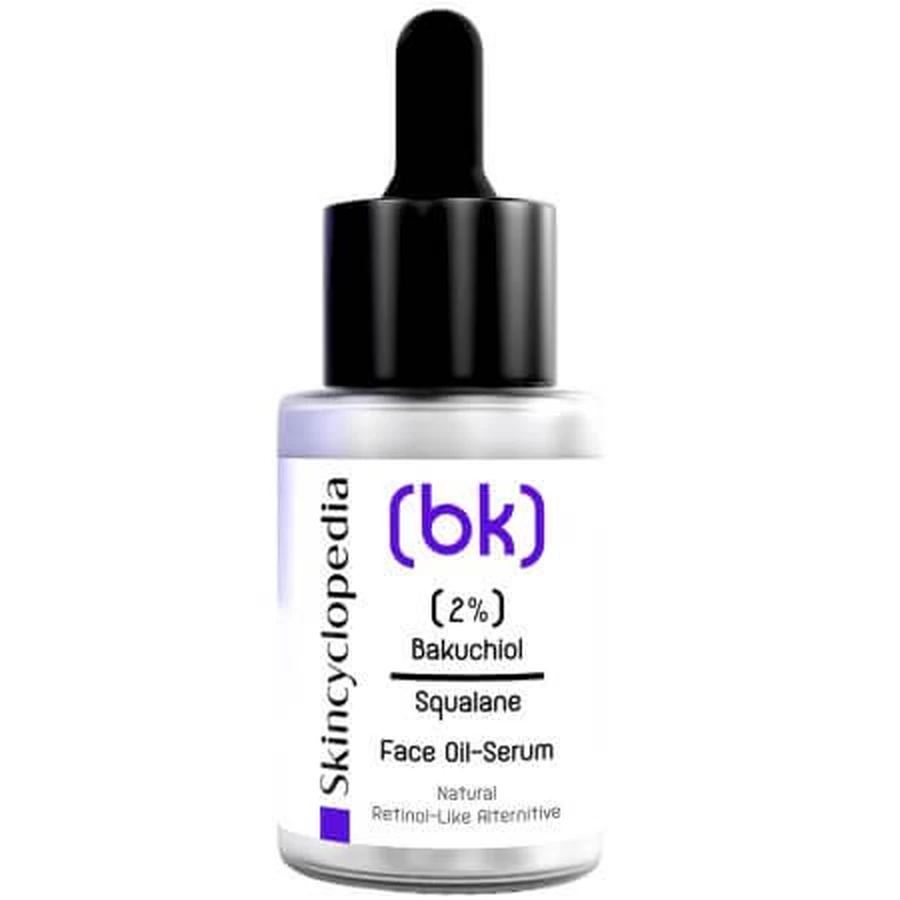 Anti-wrinkle serum with 2% bakuchiol, 30 ml, Skincyclopedia