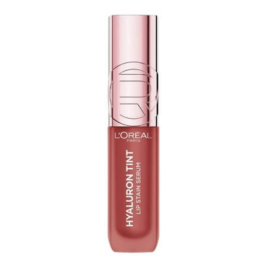 Luciu de buze hidratant Nuanta 640 Tea Time Hyaluron Tint, 5 ml, Loreal