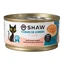 Comida húmeda para gatos con cubitos de salmón en sopa, 80 g, Shaw