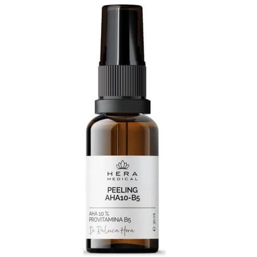 Peeling AHA 10% y provitamina B5, 30 ml, Hera Medical
