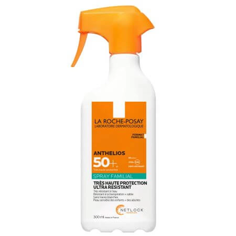 Anthelios Family SPF 50+ Anthelios Family geurvrije bodyspray, 300 ml, La Roche-Posay