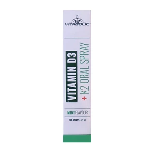 Orale spray met vitamine D3+K2, 25 ml, Vitabolic