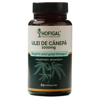 Hennepolie, 1000 mg, 60 capsules, Hofigal