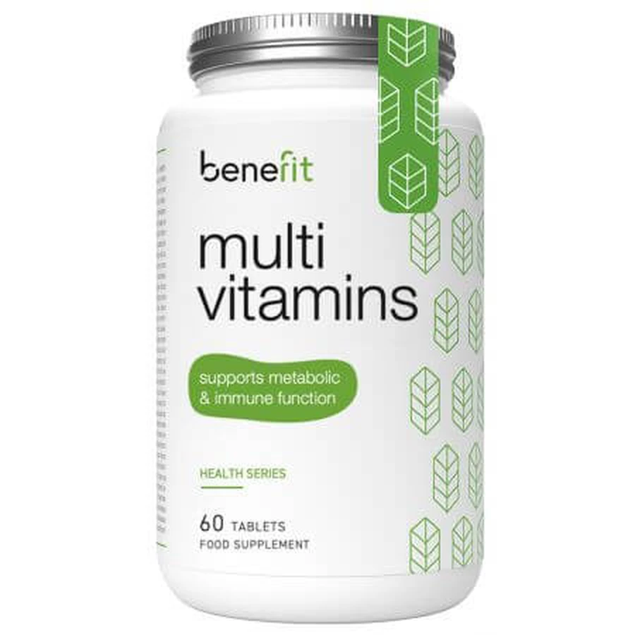 Multivitamin and Mineral Health Series, 60 tablets, Benefit Nutrition