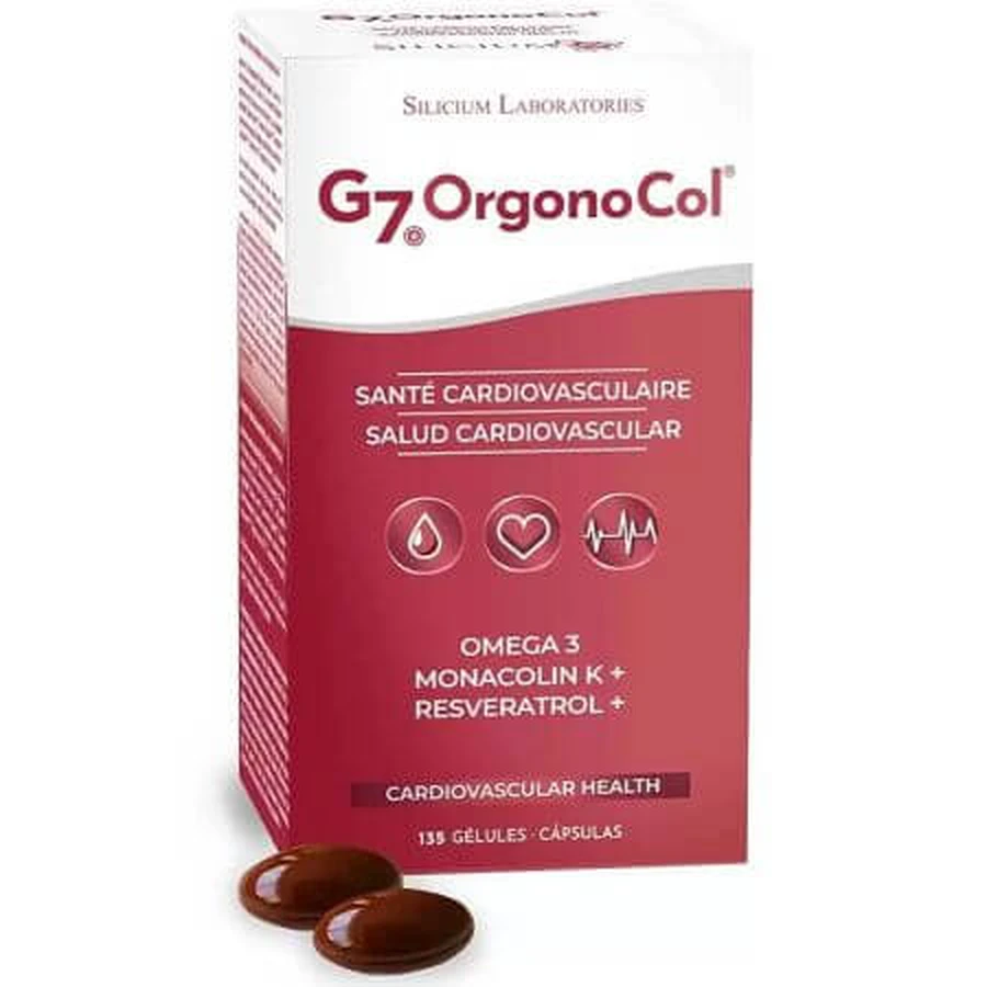 OrgonoCol G7, 135 capsules, Silicium Laboratories