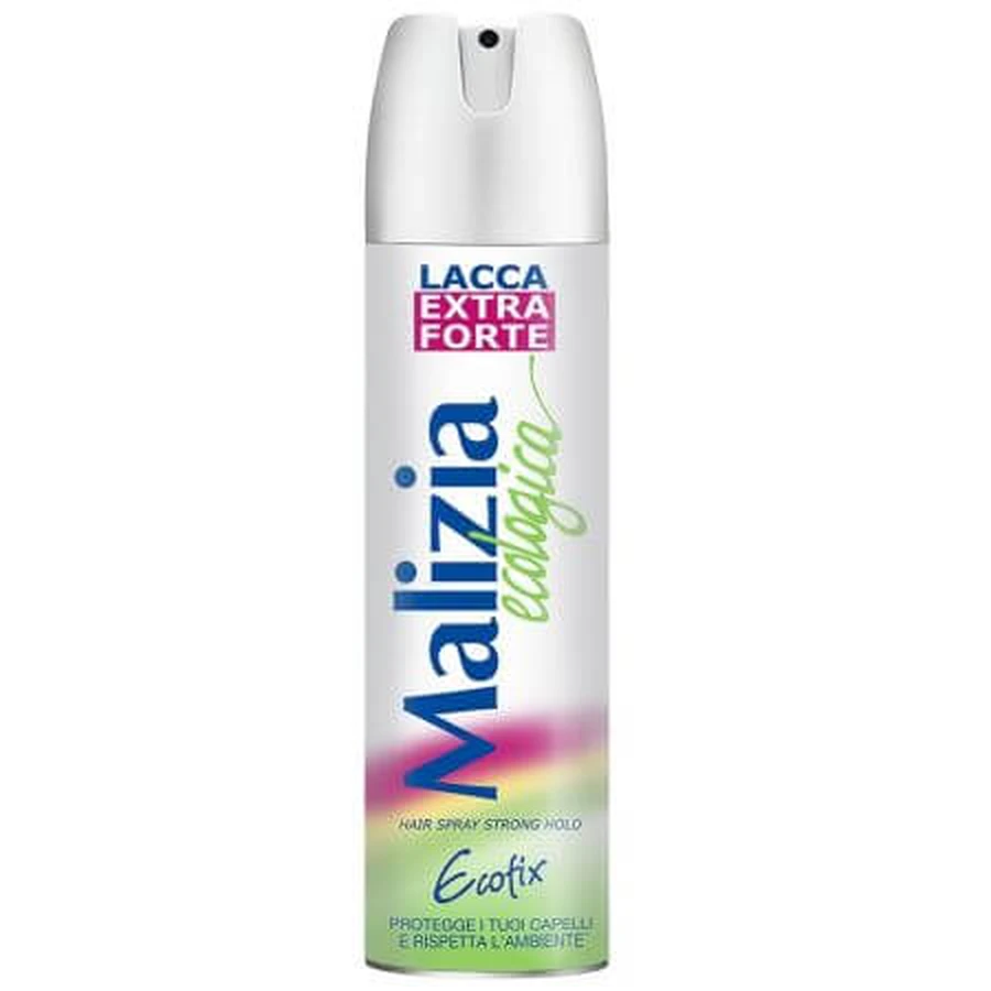 Hair Spray Forte Extra Strong Extra Strong Ecologica, 300 ml, Malizia