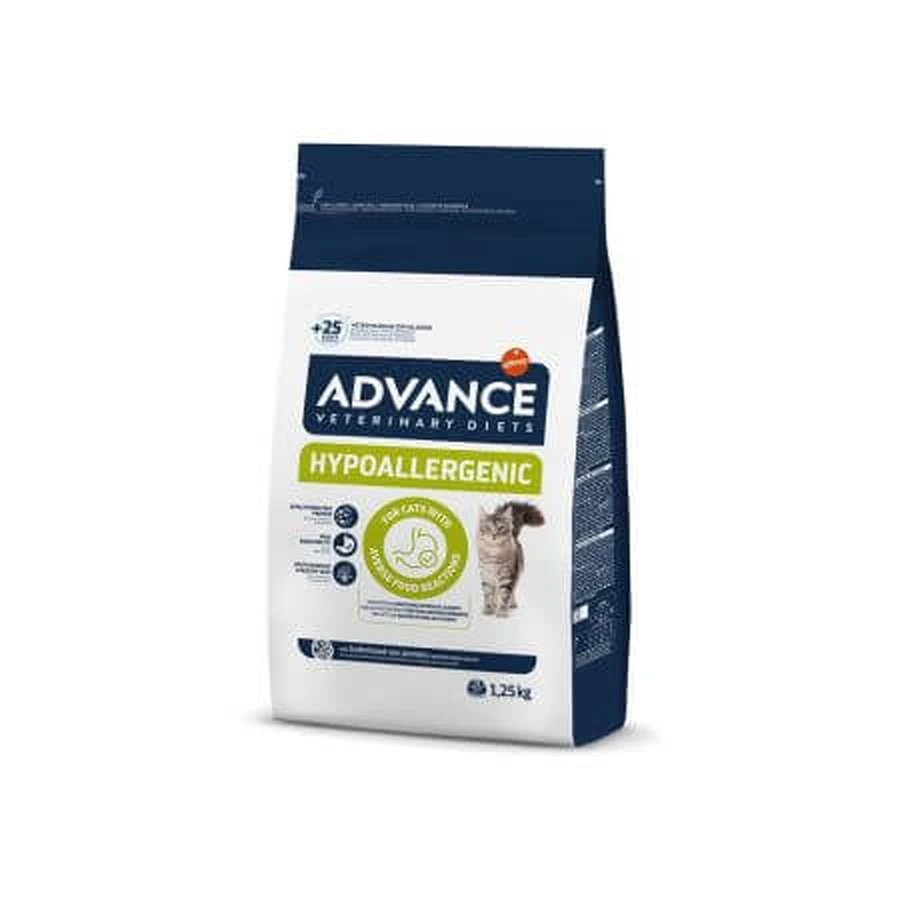 Dry cat food Hypoallergenic, 1.25 kg, Advance Veterinary Diets
