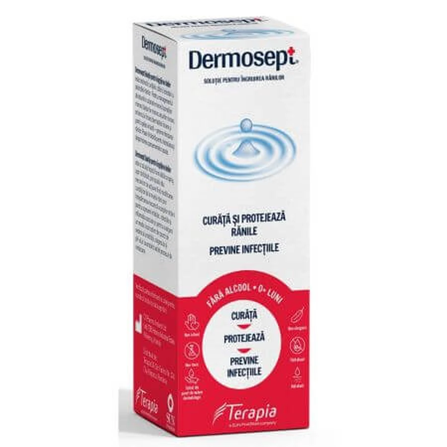Wundpflege-Lösung Dermosept, 1000 ml, Terapia SA