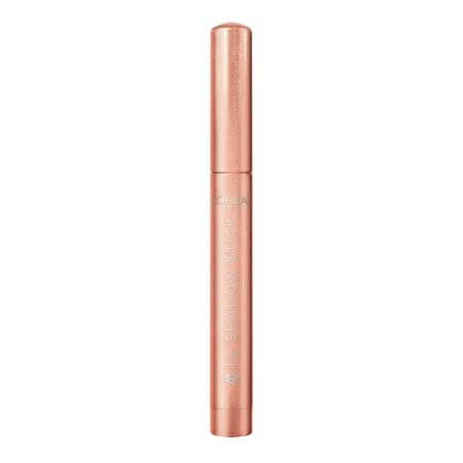 Ombre à paupières crème Ombre à paupières crème teinte 115 Twinkly Rose Le Shadow Stick Glow, 1.4 g, Loreal