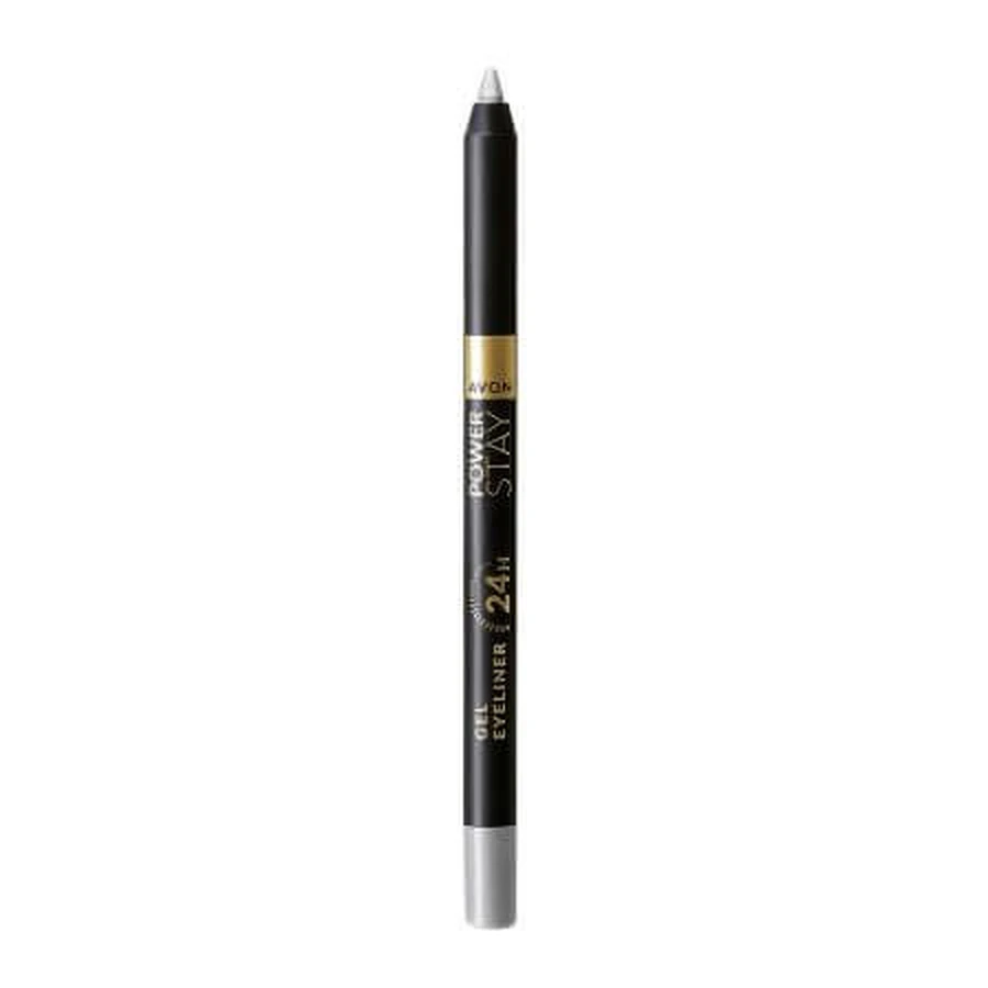 Silver Shimmer Power Stay 24h Silver Shimmer Gel Eye Liner, 1.2 gr, Avon