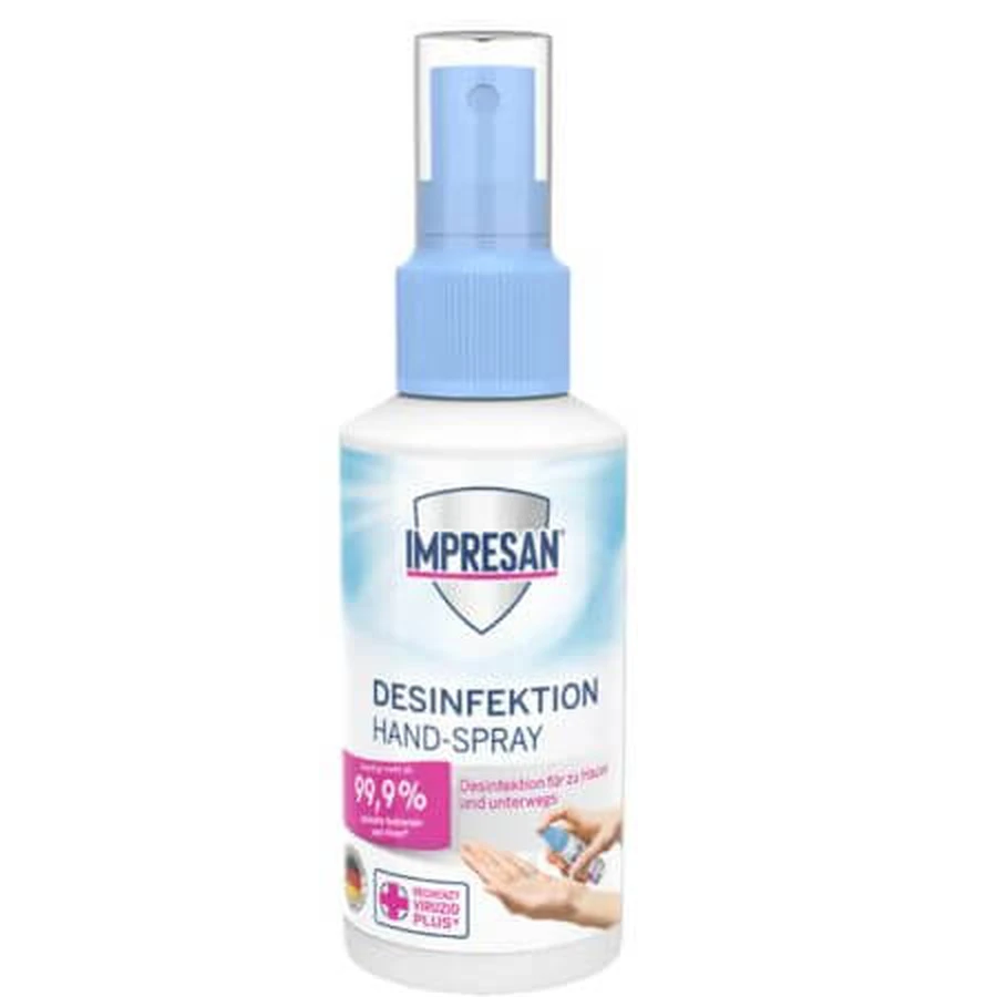 Impresan hand sanitizing spray, 100 ml, Heitmann