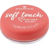 Colorete en espuma, 30 Coral Crush, Colorete en espuma de tacto suave, 5 g, Essence