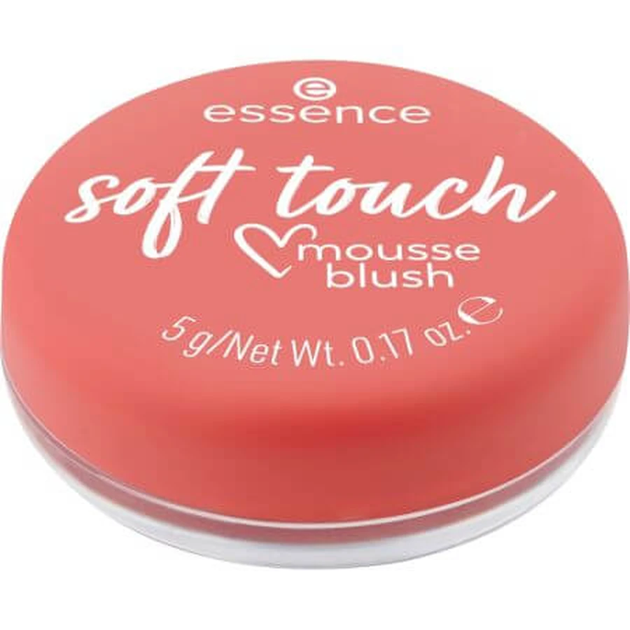 Foaming Blush, 30 Coral Crush, Soft Touch Mousse Blush, 5 g, Essence
