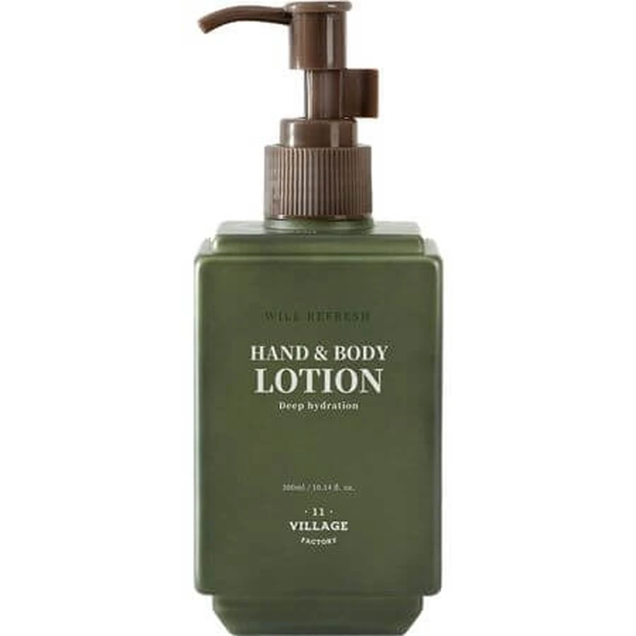Lotiune de corp hidratanta Will Refresh, 300 ml, Village 11 Factory