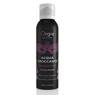 Acqua Croccante bruisend massageschuim met passievruchtensmaak, 150 ml, Orgie