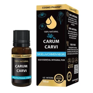 Natuurlijke etherische olie van zwarte komijn, 10 ml, Cosmo Pharm