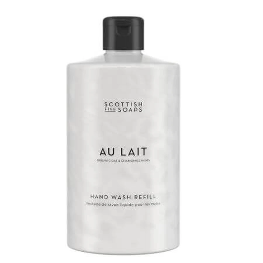 Au Lait liquid hand soap with oat milk and chamomile, 700 ml, Scottish Fine Soaps