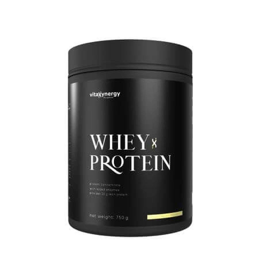 Proteína de suero con lamias y sabor a yogur, 750 g, Vitaxynergy