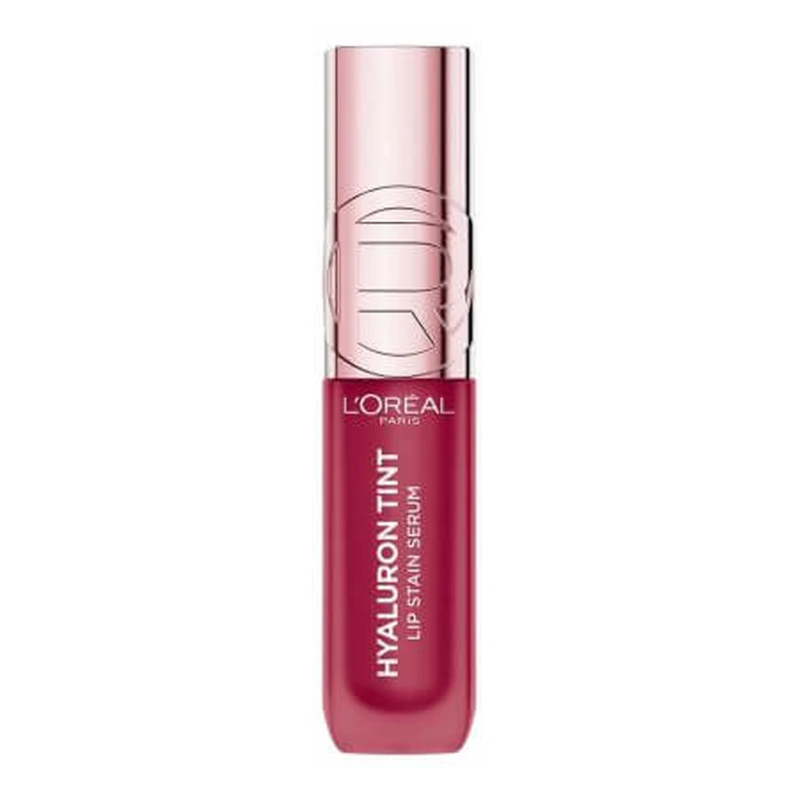 Brillo de labios hidratante tono 490 Berry Jolie Hyaluron Tint Berry Jolie Hyaluron Tint, 5 ml, Loreal