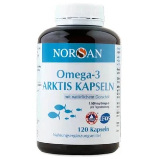Omega-3 Arktis, 120 cápsulas, Norsan