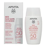 Bee Sun Safe fluide hydratant anti-rides avec protection solaire SPF 50, 50 ml, Apivita