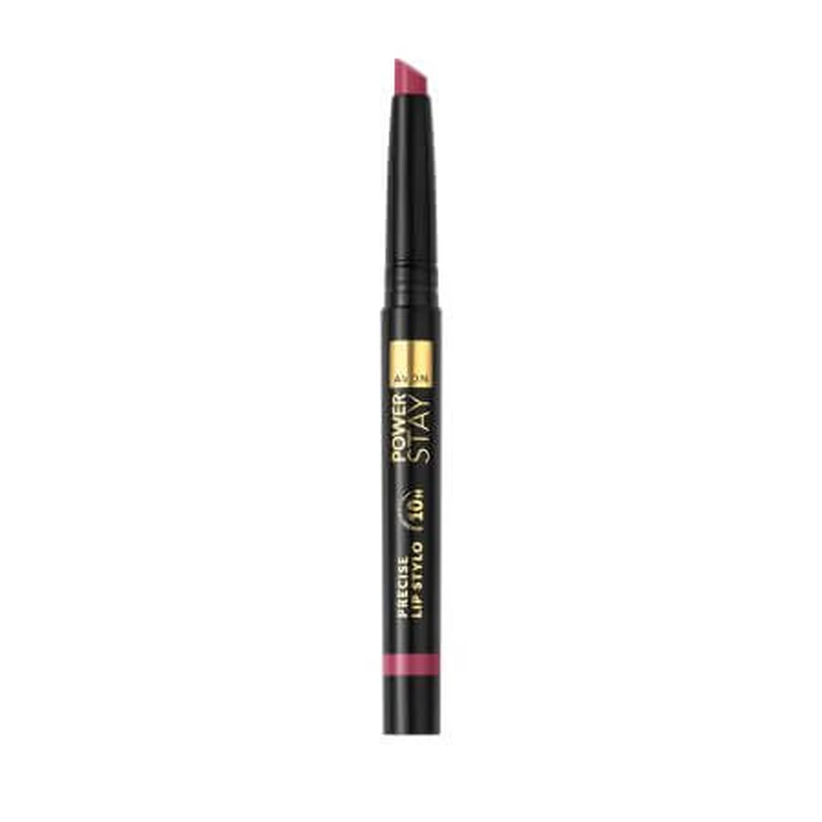 Prima Pink Power Stay Precise Barra de labios resistente Prima Pink Power Stay Precise, 1,2 gr, Avon