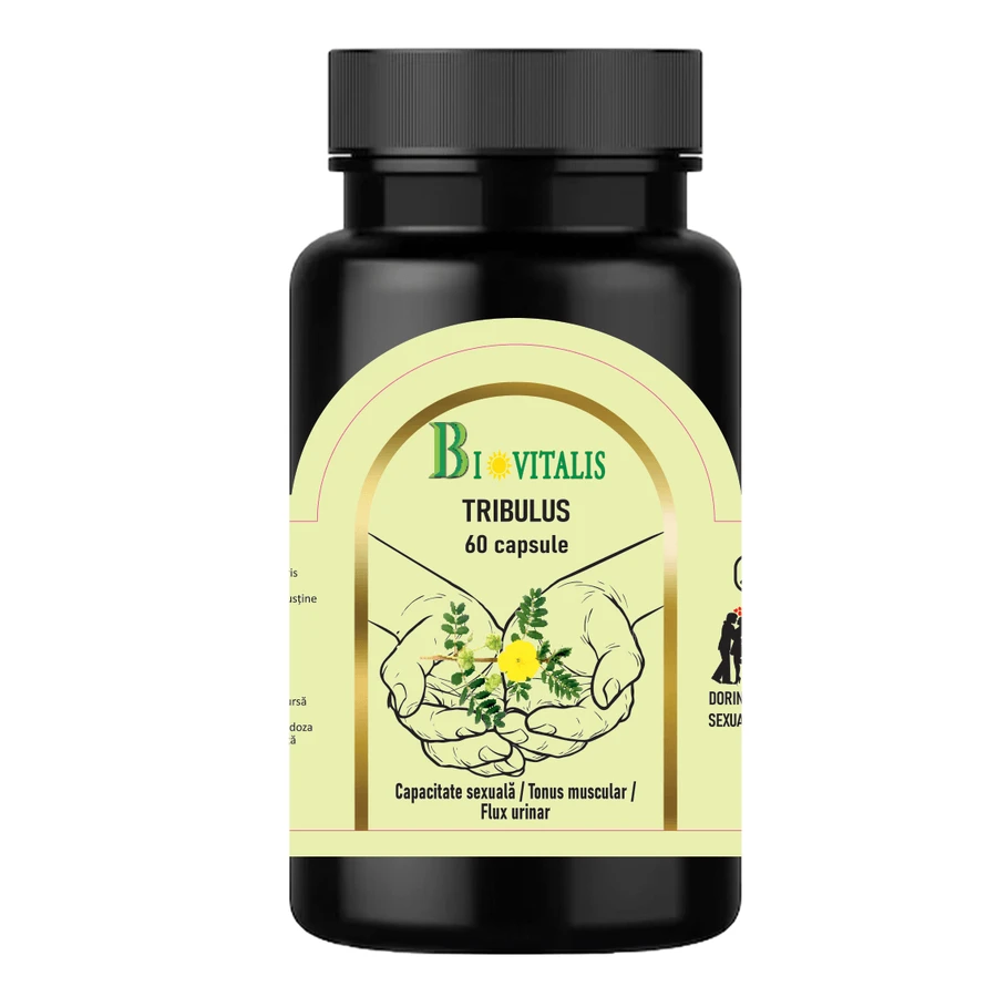 Tribulus Terrestris, 500 mg, 60 capsules, Biovitalis